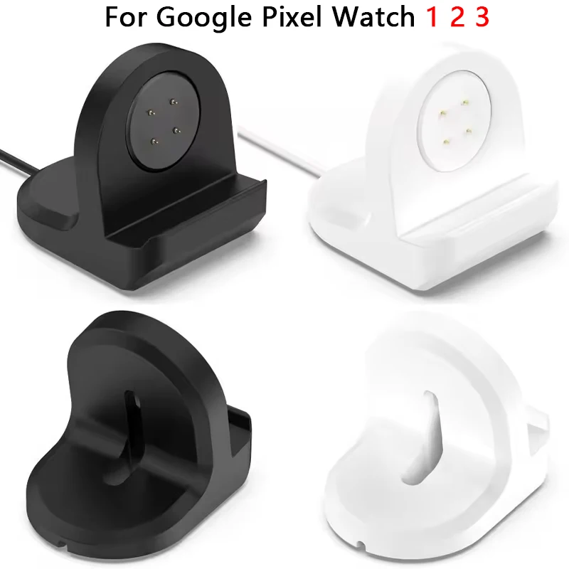 Wireless Charger Watch - Yumuşak Silikon Şarj Cihazı Cradle Dock