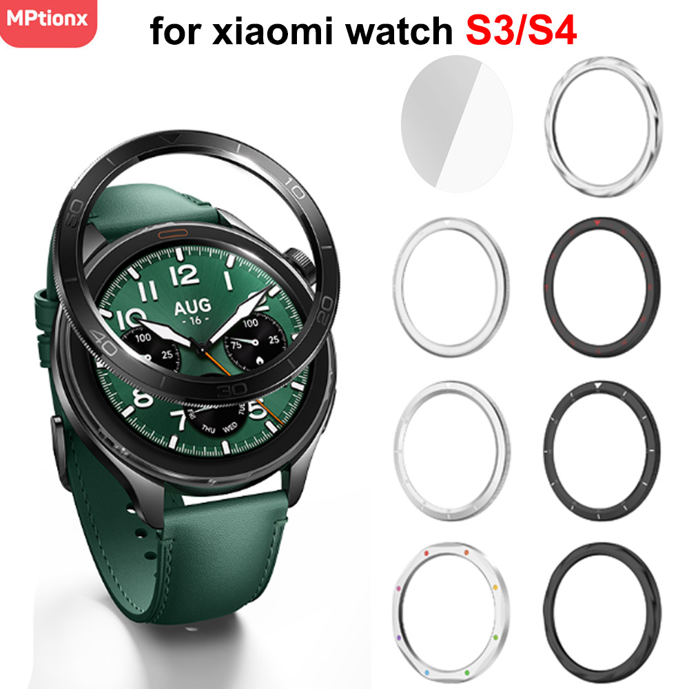 Xiaomi Smartwatch Accessories - Metal Çerçeve Halkası Xiaomi İzle S4/S3