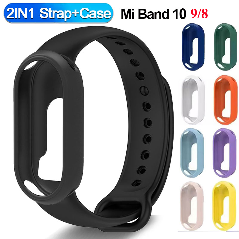 Silicone Band Replacement - Silikon Kayış + İzle Kılıf Xiaomi