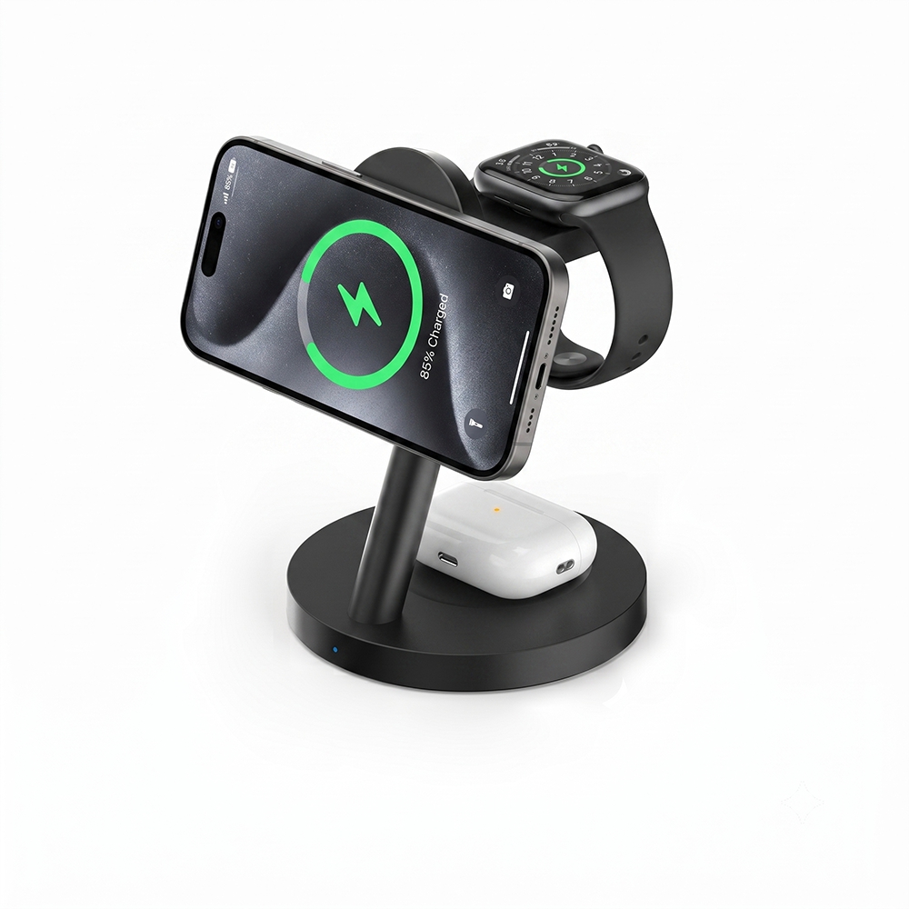 Wireless Charger Watch - Qi2.2 25W Manyetik Hızlı Kablosuz Şarj