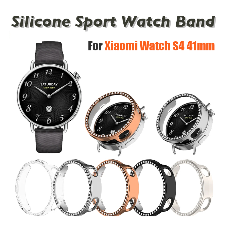 Xiaomi Smartwatch Accessories - Tek Sıralı Matkap Içi Boş Kılıf