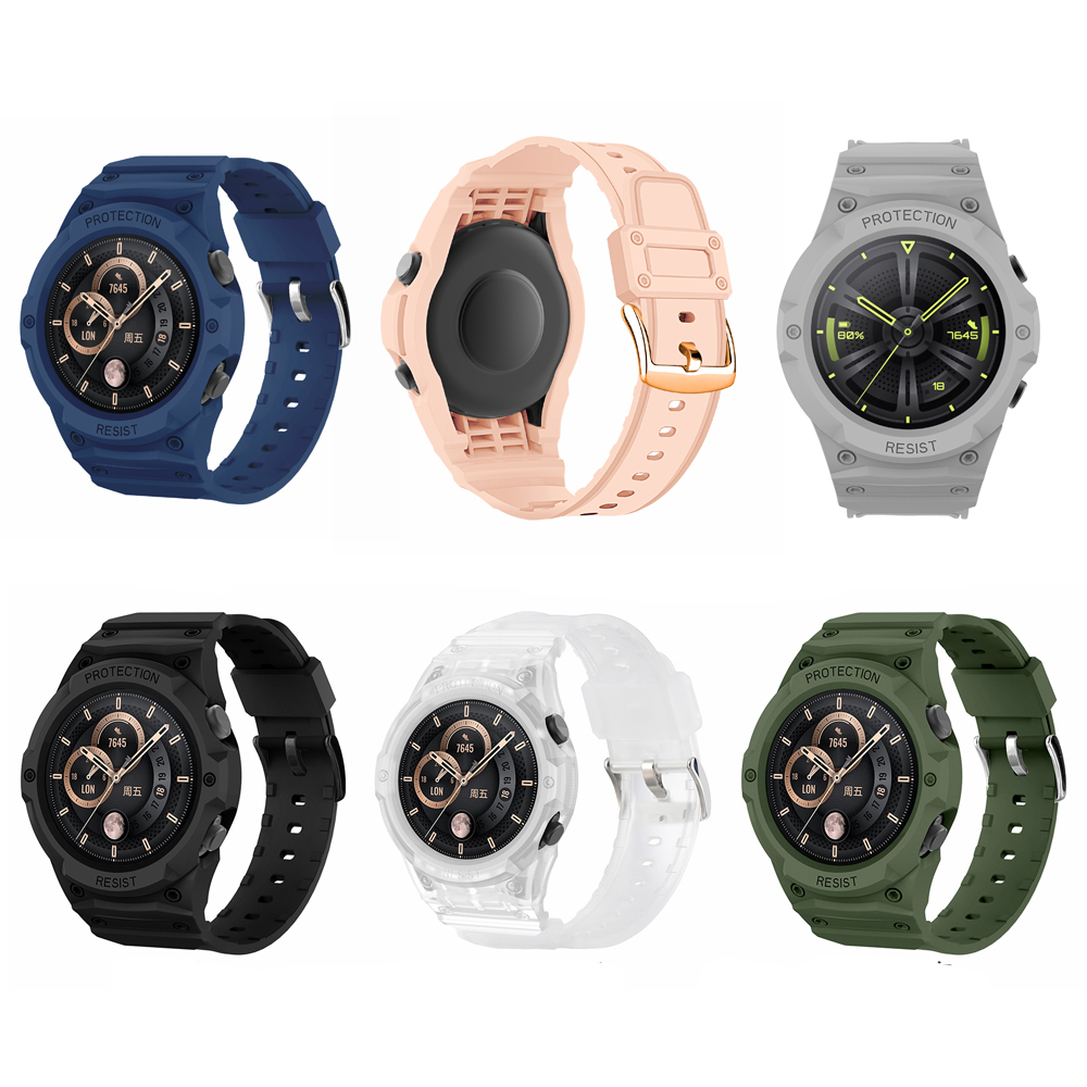Sport Loop Strap - TPU çerçeve kabuk kapak bilek saat