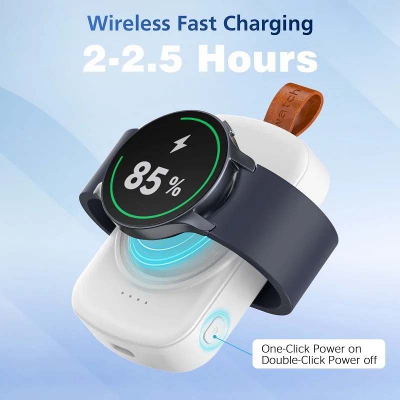 Taşınabilir 1800mAh Manyetik K - Wireless Charger Watch incelemesi ve fiyatı