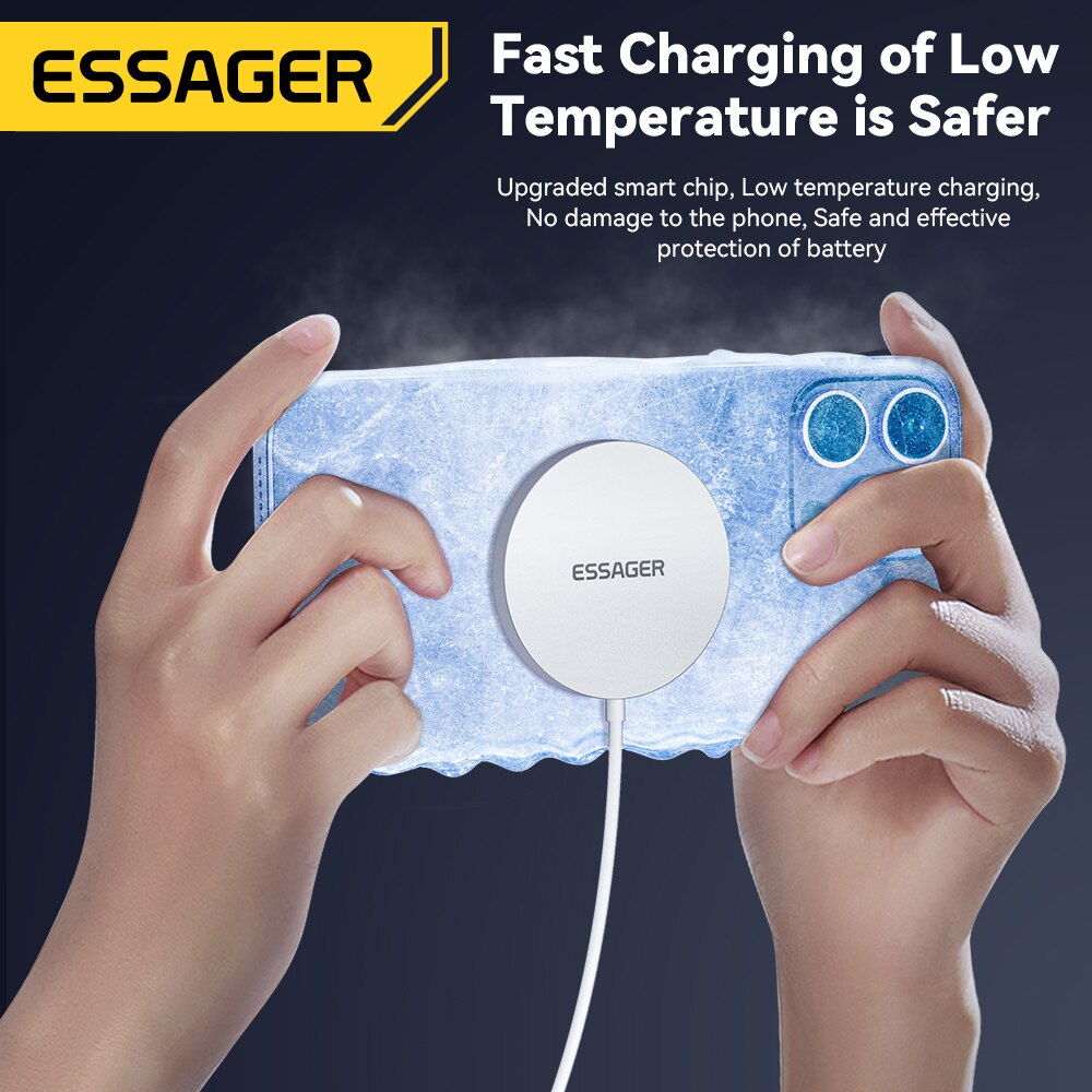 Essager 15W manyetik Qi kablos - Wireless Charger Watch incelemesi ve fiyatı