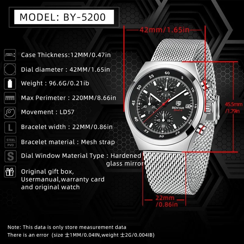 BENYAR 2026 Yeni Lüks Marka Er - Stainless Mesh Band incelemesi ve fiyatı