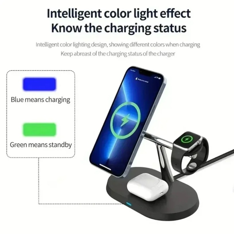3'ü 1 Arada Opansten Manyetik  - Wireless Charger Watch incelemesi ve fiyatı