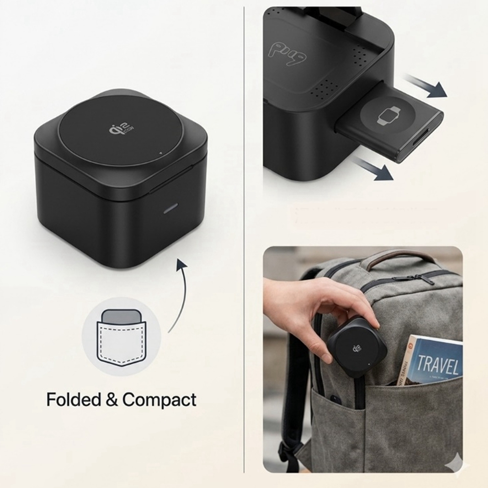 Qi2.2 3'ü 1 Arada Manyetik Kab - Wireless Charger Watch incelemesi ve fiyatı