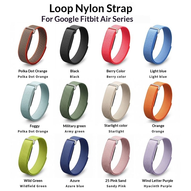 YENI Google Fitbit Air Naylon  - Sport Loop Strap incelemesi ve fiyatı