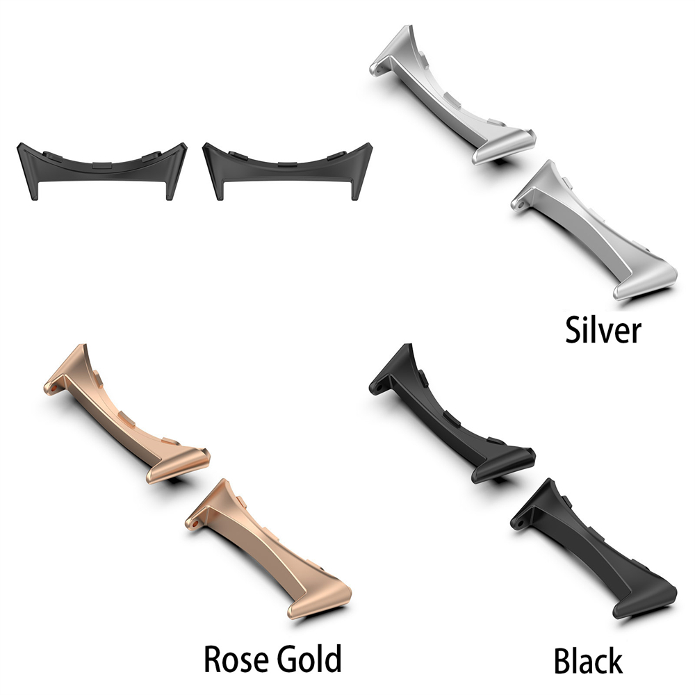 2 adet 20mm Metal konnektör iç - Smartwatch Band Accessories incelemesi ve fiyatı