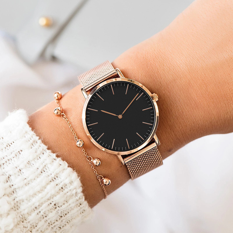 Üst Marka Lüks Saatler Kadın M - Stainless Mesh Band incelemesi ve fiyatı