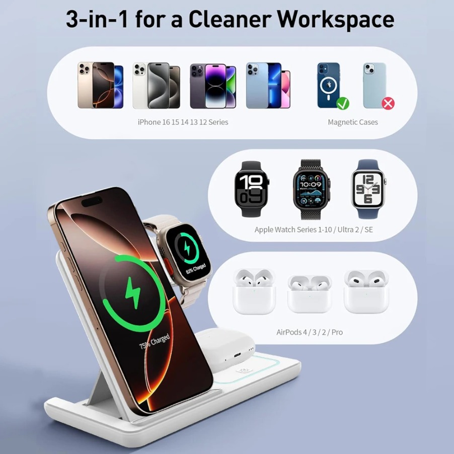 3'ü 1 Arada Katlanabilir Gece  - Smartwatch Ac incelemesi ve fiyatı