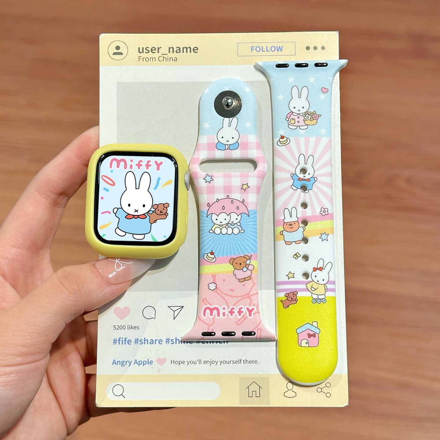 Dopamin Rengi Miffy Silikon sa - Silicone Band Replacement incelemesi ve fiyatı