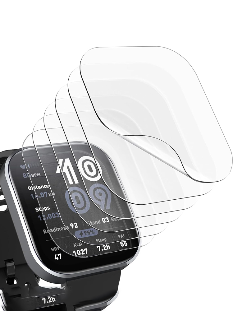 Amazfit bip 6 için ekran koruy - Smartwatch Band Accessories incelemesi ve fiyatı