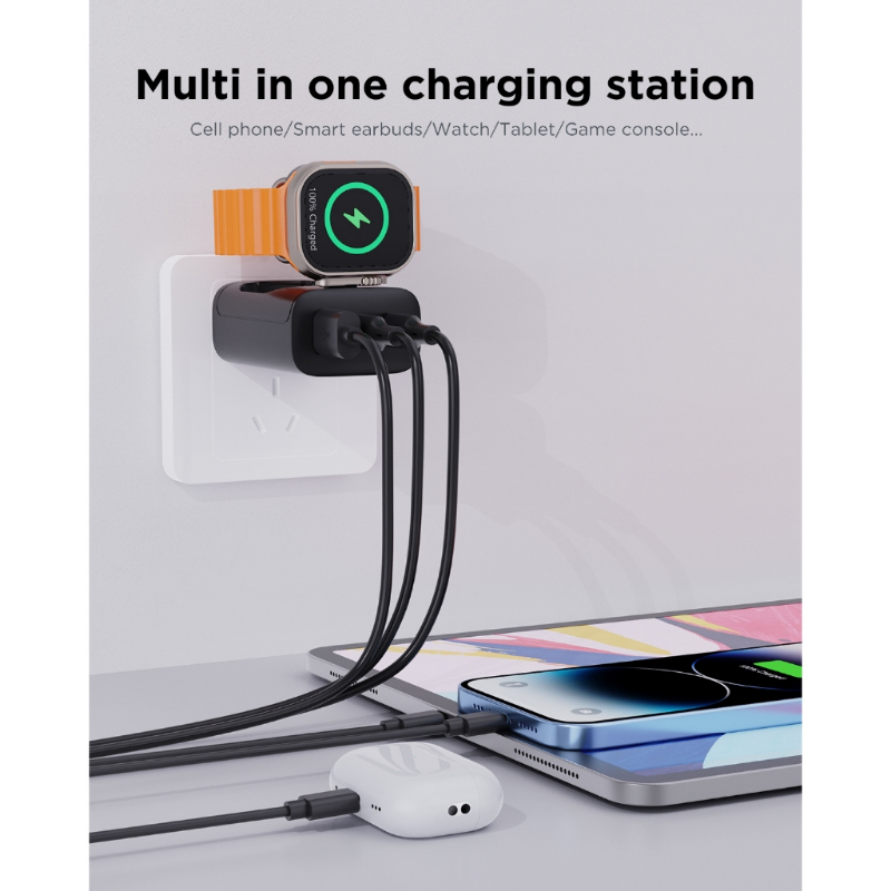 Oatsbasf 4'ü 1 Arada QC3.0 Hız - Wireless Charger Watch incelemesi ve fiyatı