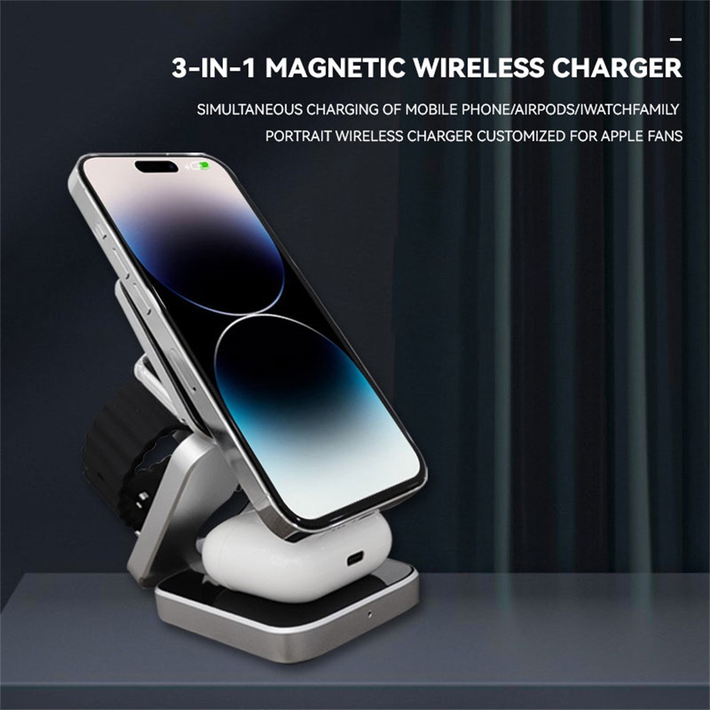 Samsung S25 S24 İPhone 16 için - Wireless Charger Watch incelemesi ve fiyatı