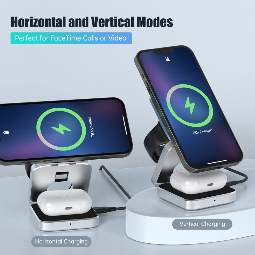 Samsung S25 S24 İPhone 16 için - Wireless Charger Watch incelemesi ve fiyatı