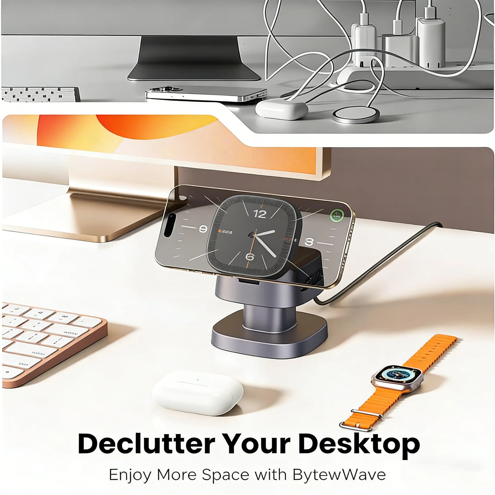 TIMESS Gece Lambası Mantar Şek - Wireless Charger Watch incelemesi ve fiyatı